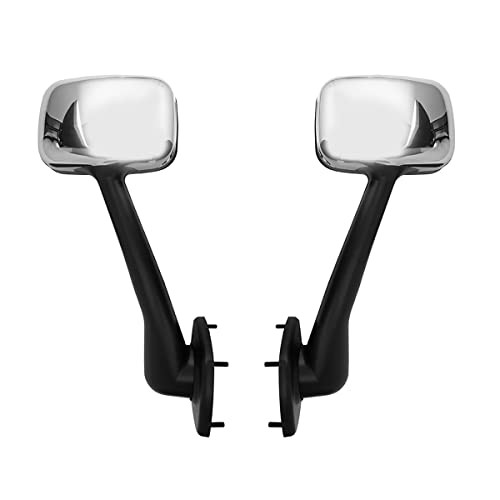 Chrome hood mirror assembly - mirror,