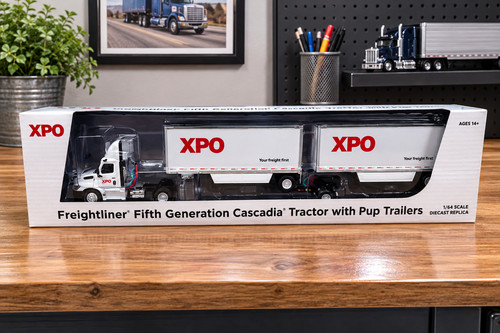 Xpo freightliner cascadia - cascadia, semi